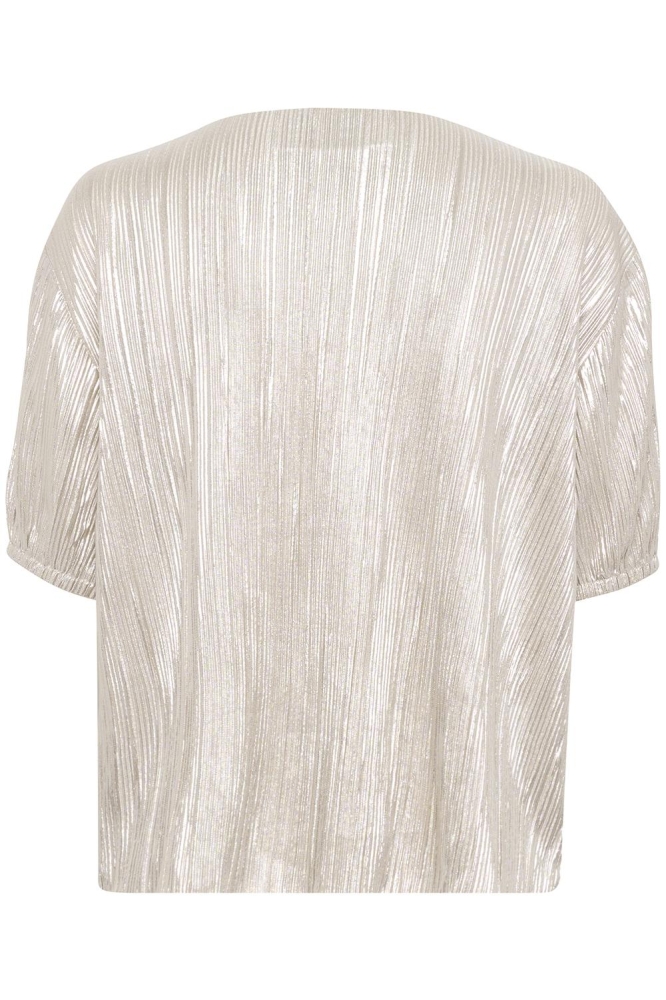 KAGALEXI BLOUSE 10510001 SILVER METAL/FEATHER GRAY